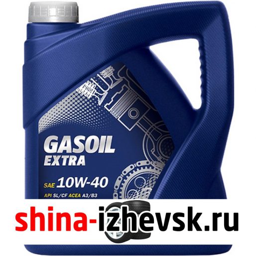 Моторное масло для автомобиля Mannol Gasoil Extra 10W40 4л в Ижевске